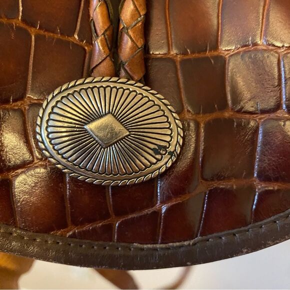 Genuine leather crossbody purse bag - Picture 9 of 10